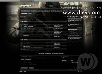 Warrior Style шаблон для форума IP.Board 3.1.4