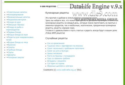 Модуль Кулинарная Книга v2.0 для DLE