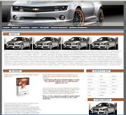 Cars DLE шаблон автомобильной тематики