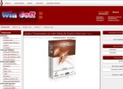 Winsoft DLE шаблон тема софт windows