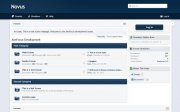 XenForo 1.2.x Novus тема форума скин (фон стиль)
