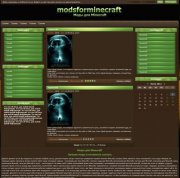 MineCraft DLE шаблоны игрового портала