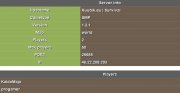 Dle модуль Minecraft Server Status вывода статус Minecraft