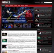 Спортивный шаблон Dle Sanda Sports