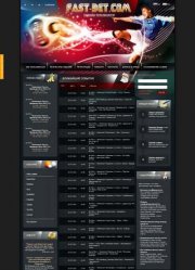 Футбольный шаблон для DLE Fast-Bet