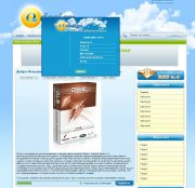 Веб-дизайн шаблон для DLE O2 Design