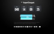 Шаблон SuperCharged шикарной оффлайн страницы