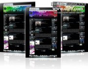 MusicLife DLE шаблон на музыку