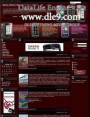 Red-mobile DLE шаблон сотовых телефонов