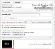 Хак Dle просмотр загруженной картинки в форме Upload