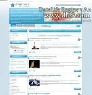 Starfm DLE шаблон универсальный в светлых тонах