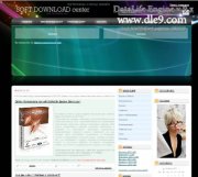 SoftDownload DLE шаблон красивый для блога