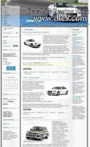 Авто шаблон DLE Myauto (моя машина)