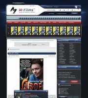 Видео шаблон M-Films для DLE