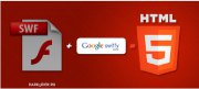 Google Swiffy - конвертирует SWF в HTML5