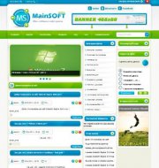 MainSOFT для DLE шаблон