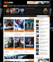 Кино шаблон CinemaNews для DLE 10.2