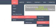 Хак Responsive CSS3 Off-Canvas Menu