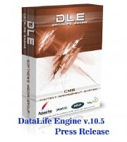 DataLife Engine v.10.5 DLE 10.5 Пресс релиз