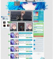 Аниме шаблон Anime GameLand для DLE 11.3