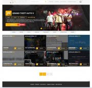 Игровые консоли шаблон ShopGames для DLE 13.1