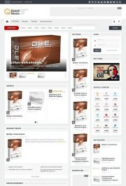 Новостной шаблон GoodNews для DLE 13.1