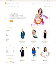 Шаблон HTML e-Shopper – магазина канцелярских товаров