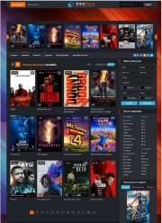 Сайт IPTV шаблон KinoFace для DLE 13.3