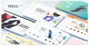 Магазин коммутационного оборудования HTML шаблон Techmarket