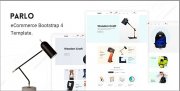Магазин техники шаблон HTML Parlo Bootstrap 4