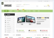Многопрофильный компьютерный магазин шаблон Unicase HTML5